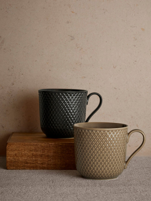 Porcelain Mug Rhombe Earth