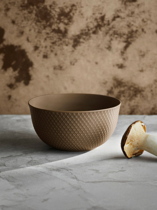 Porcelain Bowl Rhombe Earth