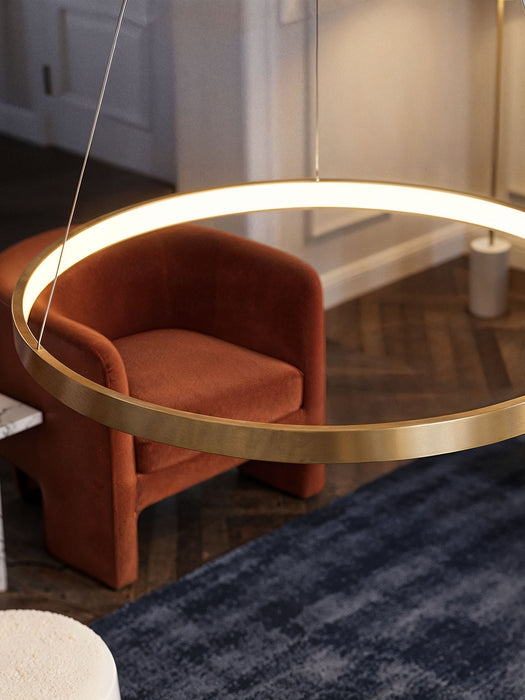 Large LED Pendant Light Rim