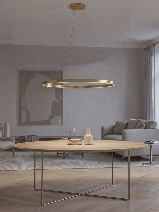 Large LED Pendant Light Rim