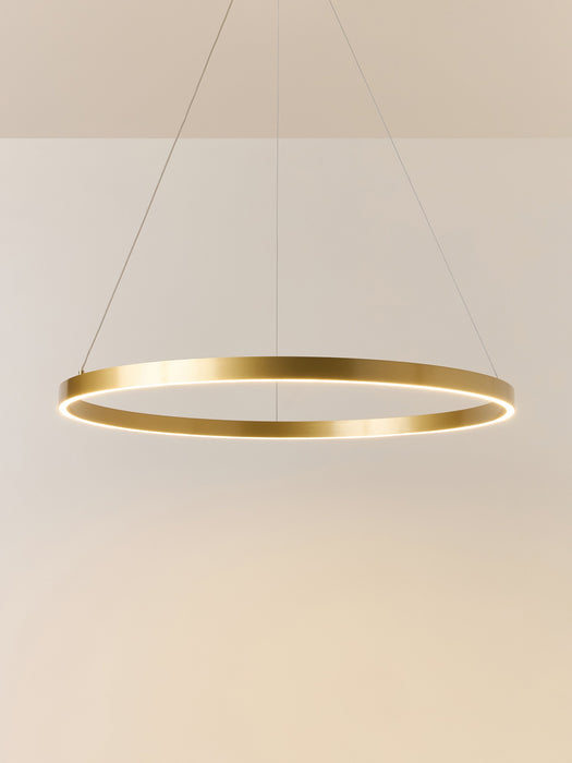Large LED Pendant Light Rim