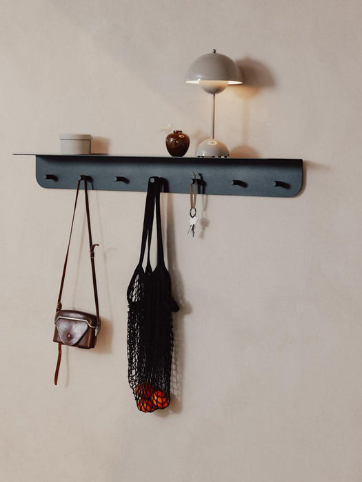 Steel Wall Rack Malou, W 90 cm