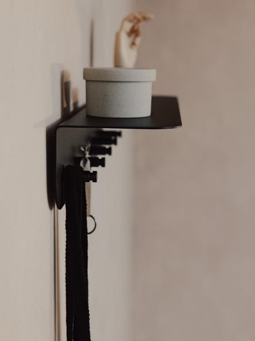 Steel Wall Rack Malou, W 60 cm