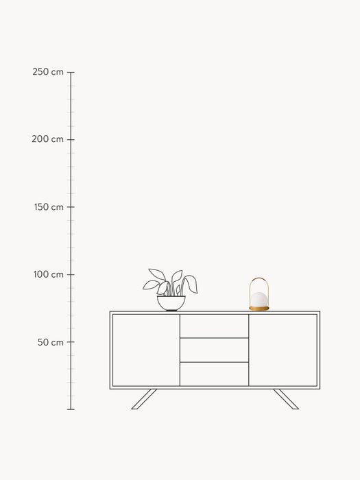 Portable LED Table Lamp Carrie Dimmable