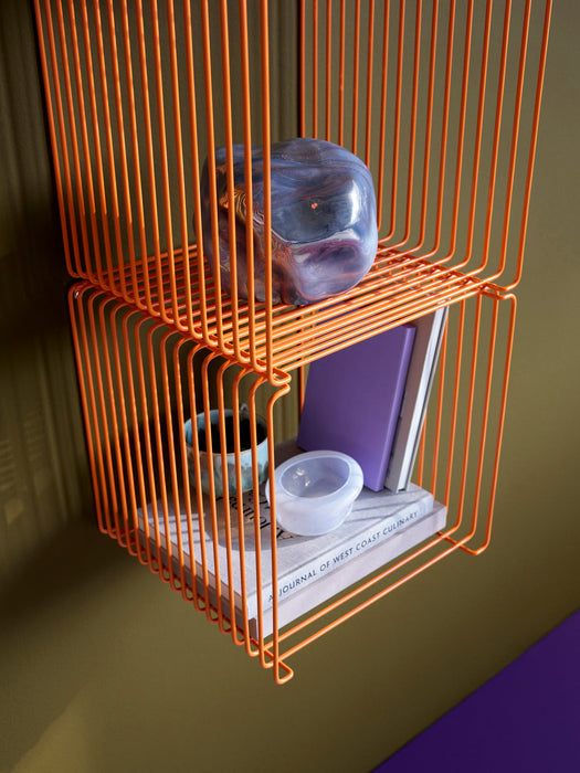 Panton Wire Single Module for Modular Shelf System, W 35 cm