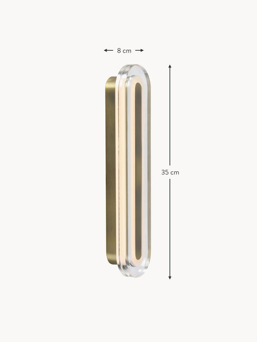 Small LED Wall Lamp Cavara Dimmable