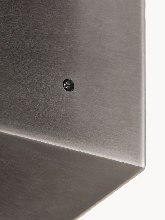 Wall-Mounted Stainless Steel Bedside Table Brushy