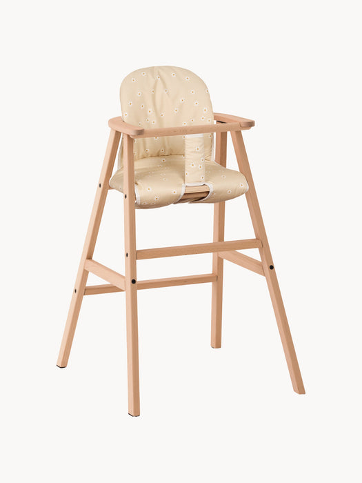 Cotton High Chair Seat Cushion Growing Green