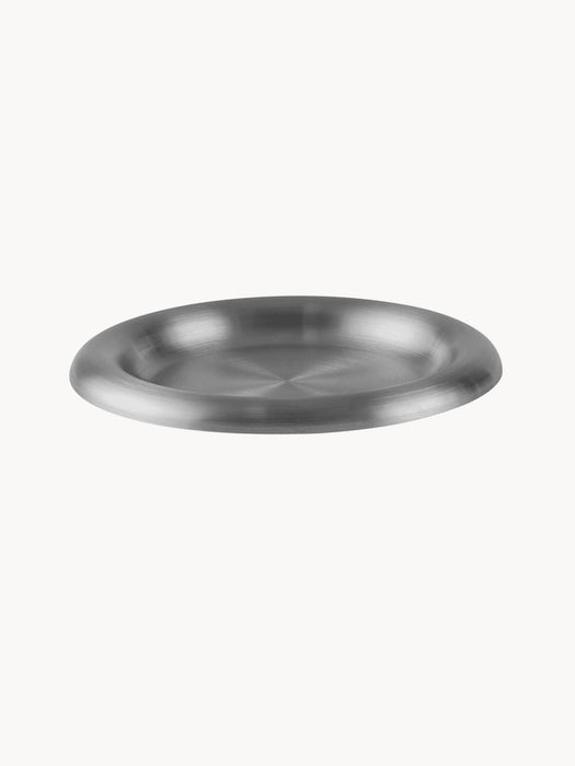 Stainless Steel Breakfast Plates Roto Set of 2