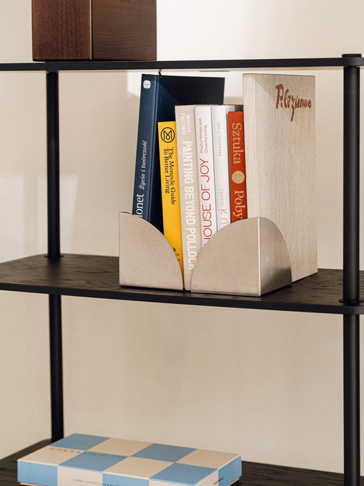 Stainless Steel Bookends Boko Set of 2