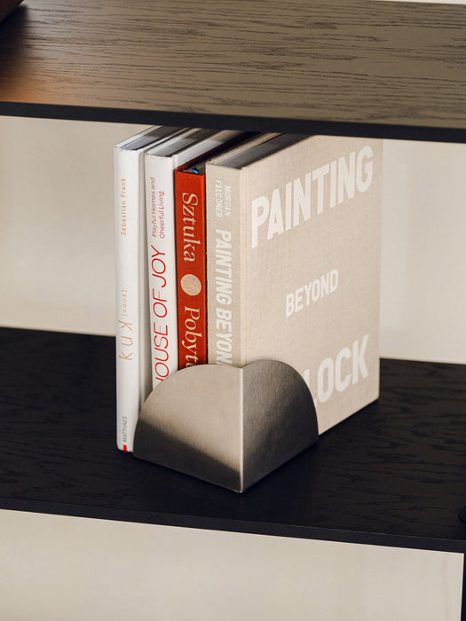 Stainless Steel Bookends Boko Set of 2