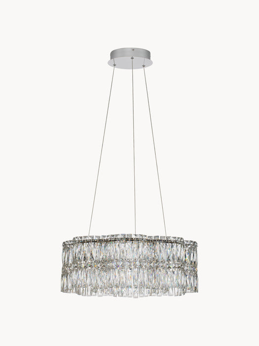 Dimmable LED Crystal Glass Chandelier Nuvia