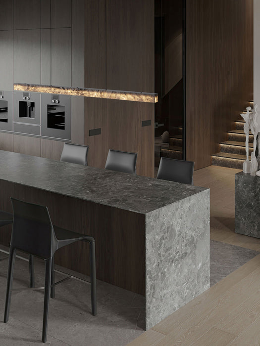 Handmade LED Marble Pendant Light Valley Dimmable