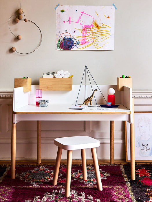 Kids Handmade Stool Square