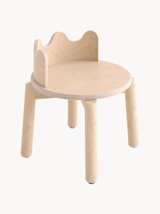 Kids Handmade Chairs Moss Set of 2