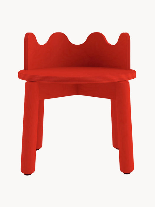 Kids Handmade Chairs Moss Set of 2