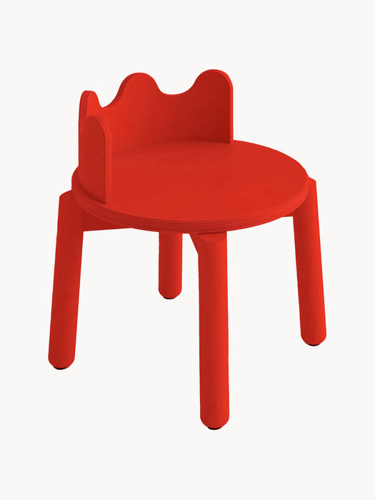 Kids Handmade Chairs Moss Set of 2