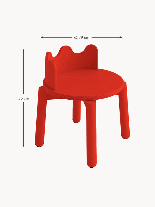 Kids Handmade Chairs Moss Set of 2