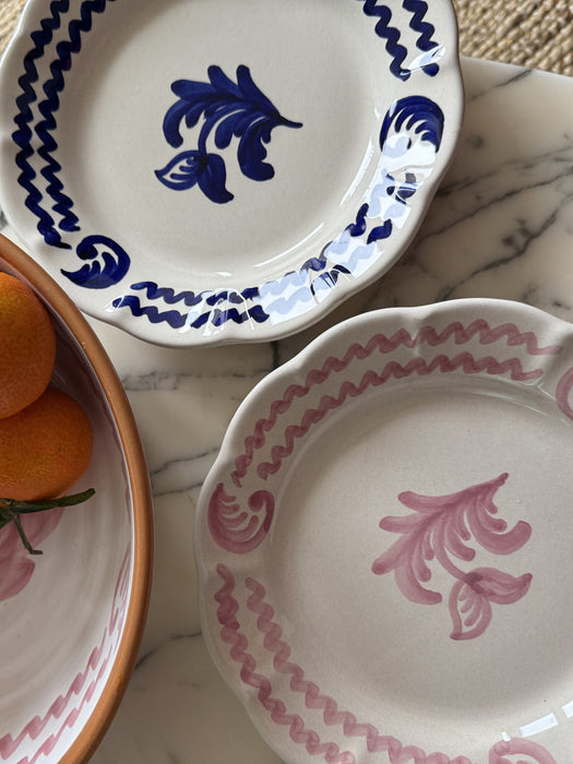 Hand-Painted Breakfast Plate Antica