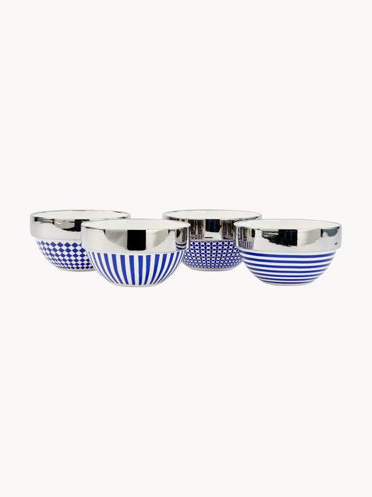 Aunty Porcelain Small Bowls, Set of 4