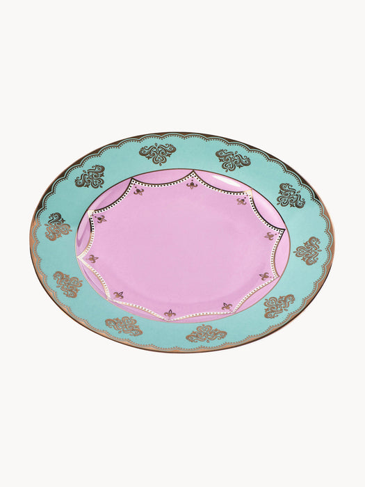 Grandpa Porcelain Dinner Plates, Set of 4
