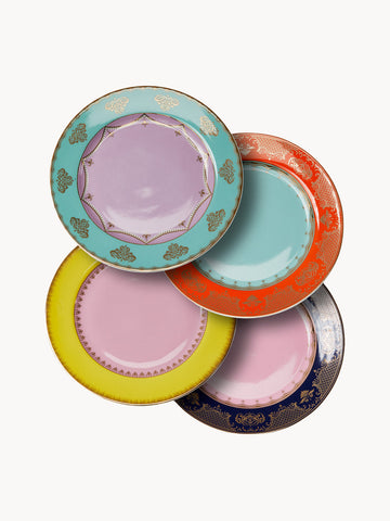 Grandpa Porcelain Dinner Plates, Set of 4