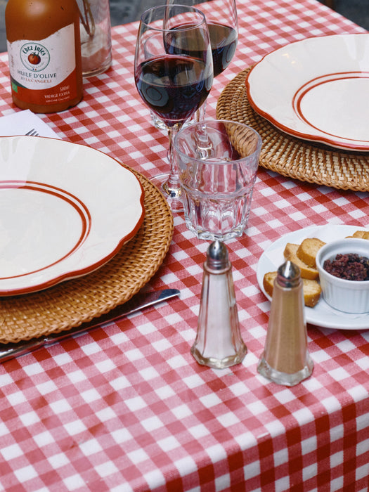 Hand-Painted Dinner Plate Bistro