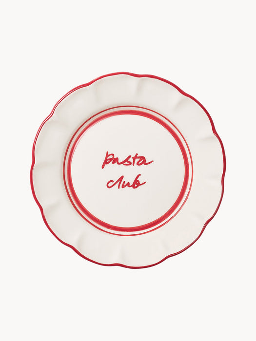 Hand-Painted Breakfast Plate Bistro