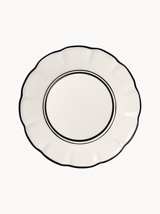 Hand-Painted Dinner Plate Bistro