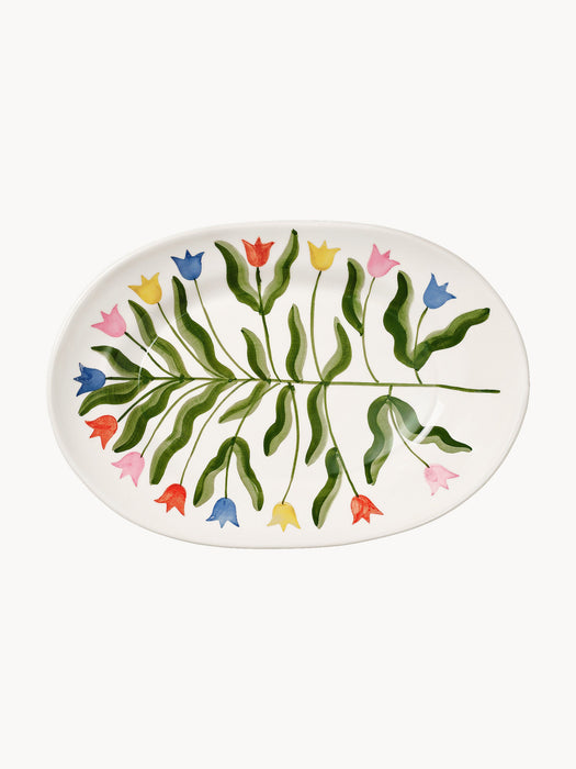 Hand-Painted Serving Platter Madelen M llard