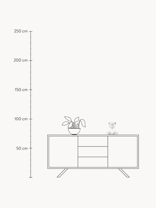 Kids Portable LED Table Lamp Teddy Love Dimmable