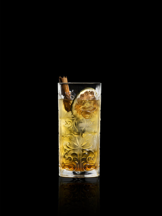 Crystal Highball Glasses Mixology Set of 4