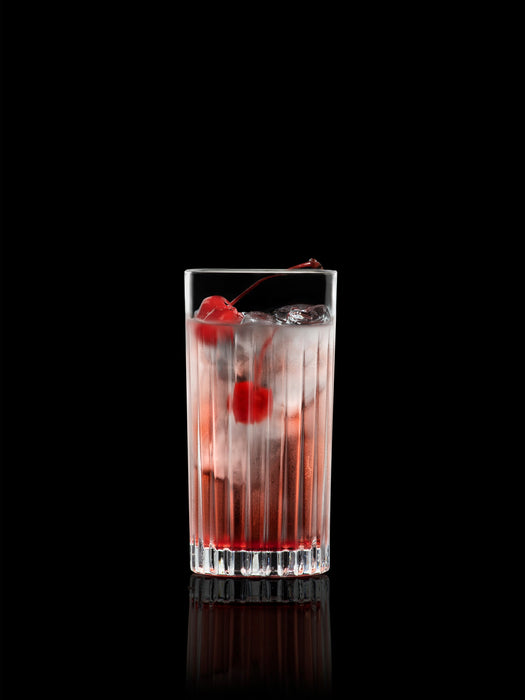 Crystal Highball Glasses Mixology Set of 4