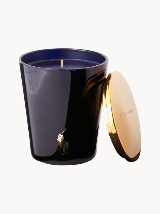 Scented Candle St Germain Smoky Bergamot Leather Fragrant Spice Amber Wood
