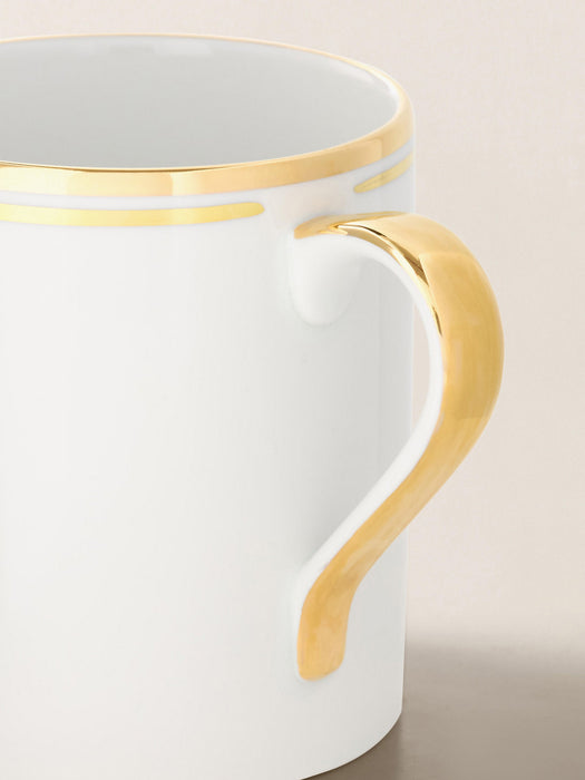 Porcelain Mugs Wilshire Set of 4