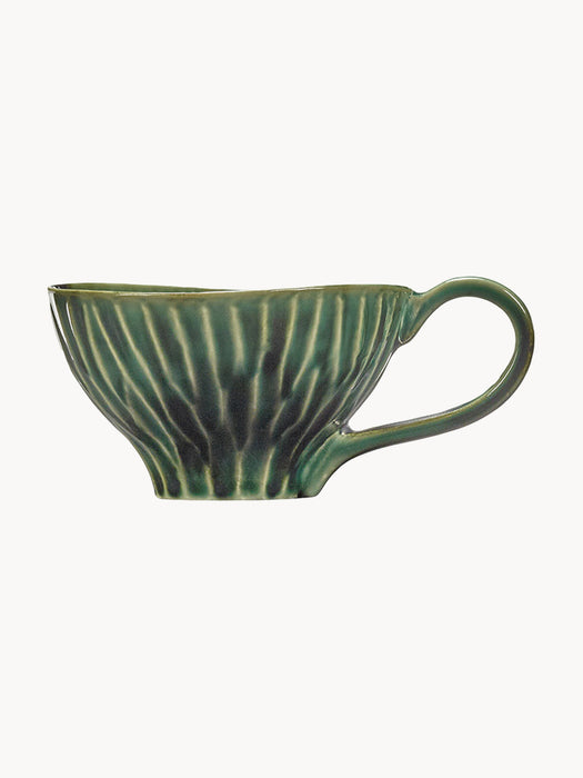 Hand-Finished Mugs Verde Lanza Set of 2