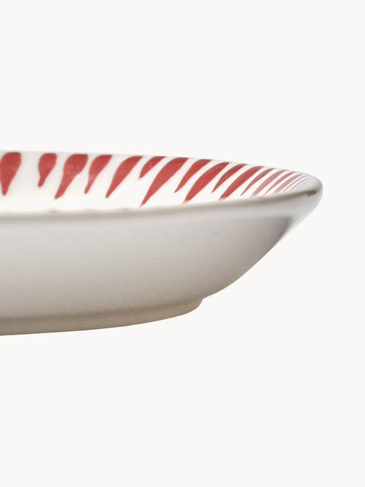 Bazaar Hand-Finished Oval Serving Platters, Set of 2