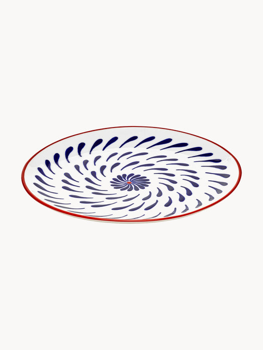 Hand-Finished Dinner Plates Bazaar Set of 4