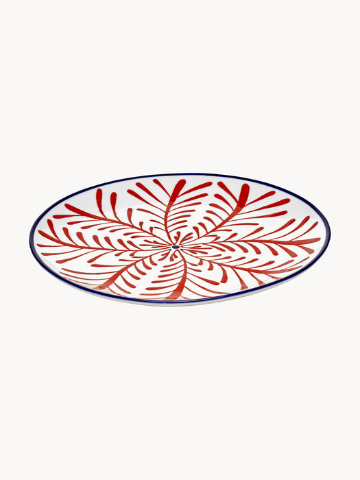 Bazaar Hand-Finished Dinner Plates, Set of 4