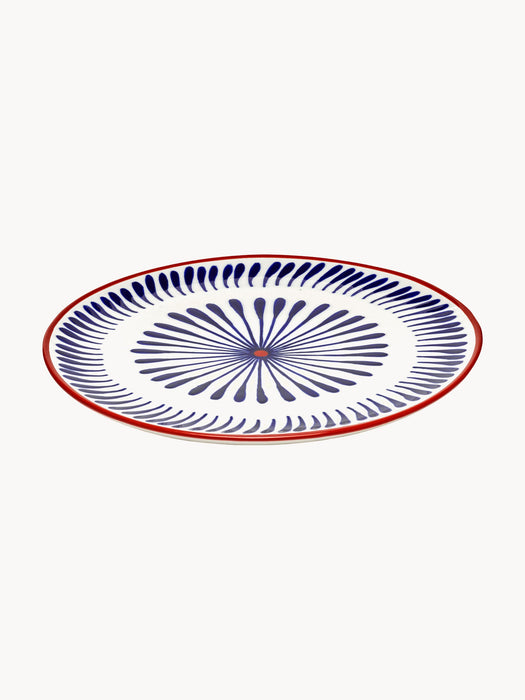 Hand-Finished Dinner Plates Bazaar Set of 4