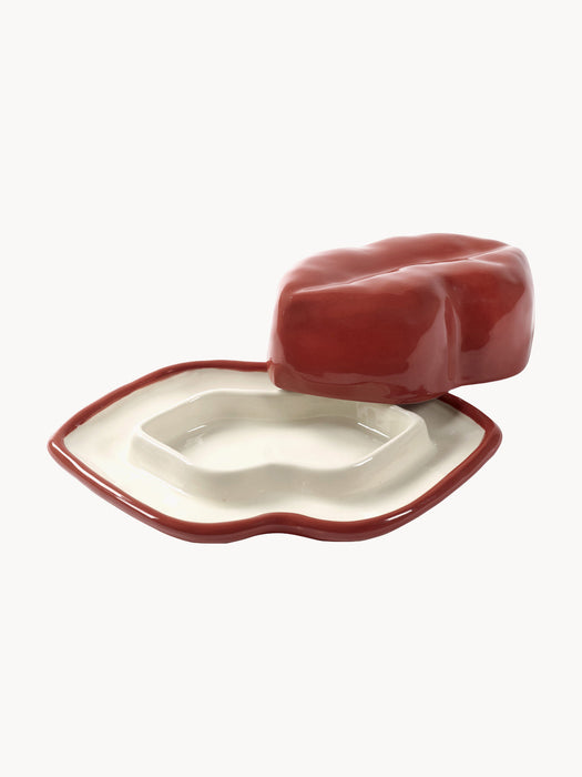 Les Objets Mouleversants Hand-Finished Butter Dish