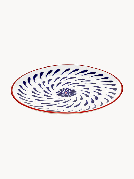 Bazaar Hand-Finished Breakfast Plates, Set of 4