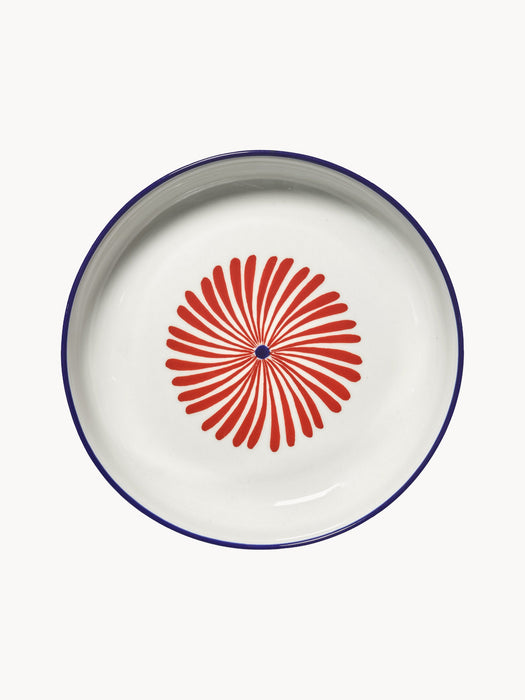Hand-Finished Pasta Plates Bazaar Set of 4