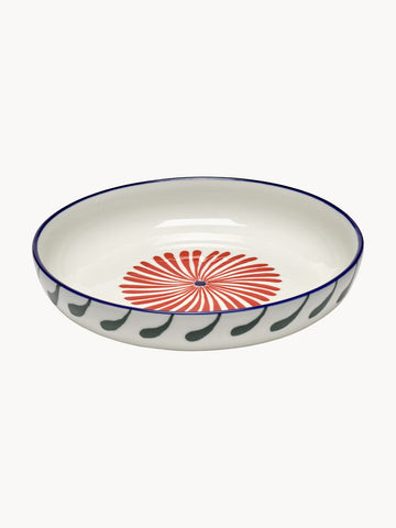 Bazaar Hand-Finished Pasta Plates, Set of 4