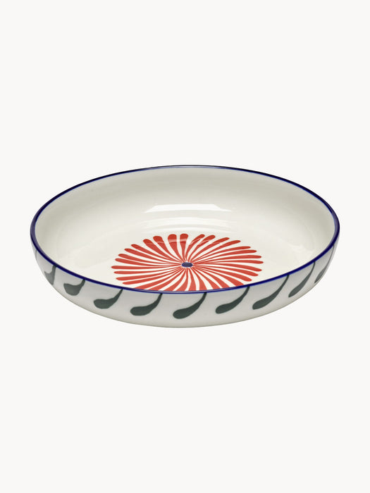 Hand-Finished Pasta Plates Bazaar Set of 4