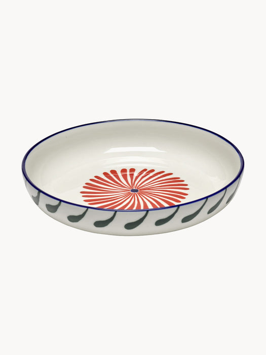 Bazaar Hand-Finished Pasta Plates, Set of 4
