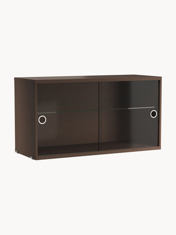 String System Display Cabinet with Sliding Glass Doors, W 78 x D 30 cm