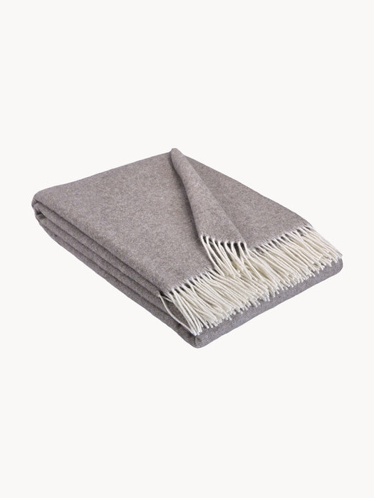 Wool Throw Faro with Cashmere