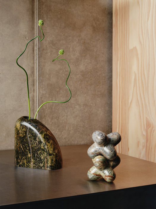 Hand-Carved Deco Marble Object Jack