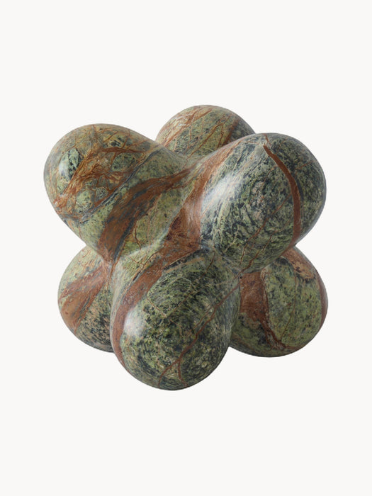 Hand-Carved Deco Marble Object Jack